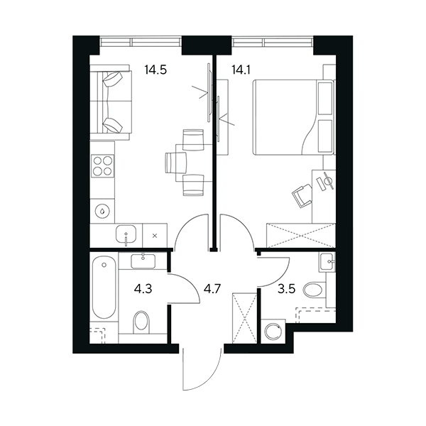 ЖК THE LOT by Akvilon, Москва | Жилой комплекс THE LOT на Павелецкой, Аквилон