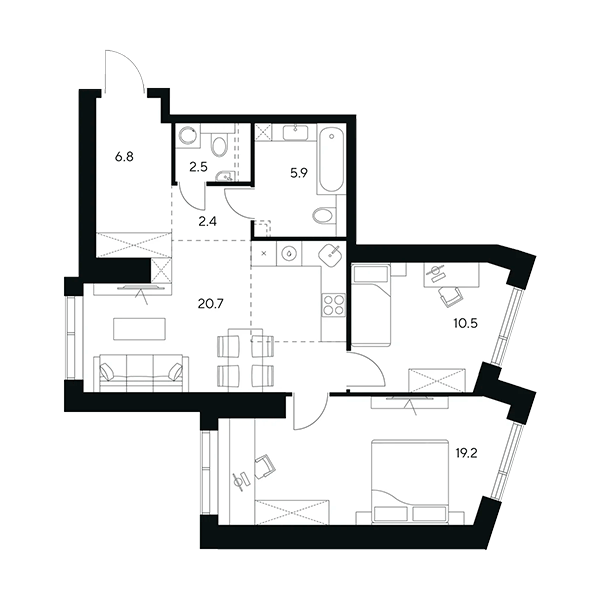 ЖК THE LOT by Akvilon, Москва | Жилой комплекс THE LOT на Павелецкой, Аквилон