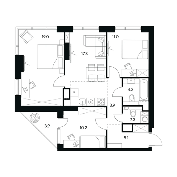 ЖК THE LOT by Akvilon, Москва | Жилой комплекс THE LOT на Павелецкой, Аквилон